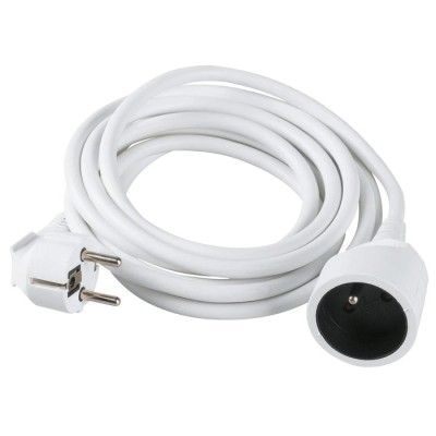 PROLONGATEUR BLANC 3G1,5MM 5M