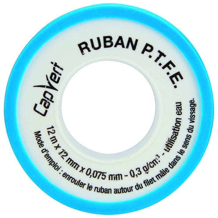 PTFE 12M X 12MM X 0,075MM (VG)