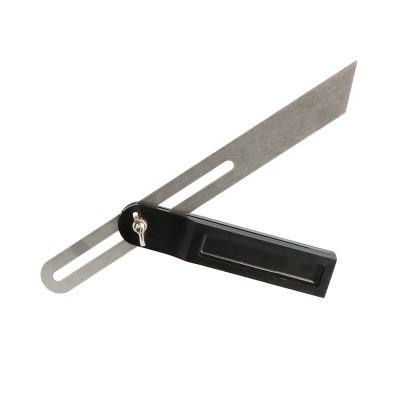 Fausse équerre talon ABS - lg 250 mm-lame inox
