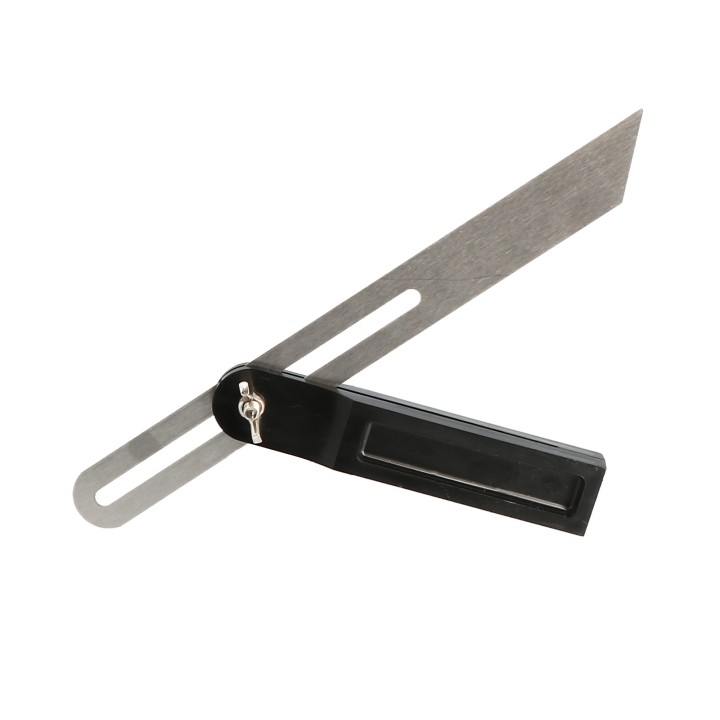 Fausse équerre talon ABS - lg 250 mm-lame inox