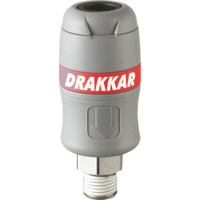 RACCORD RAPIDE FILETE 1/4"M D.6 S/BLISTER