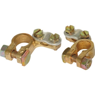 2 COLL.BAT.BARRETTES DBLE SERR.VL+/VL-/coq