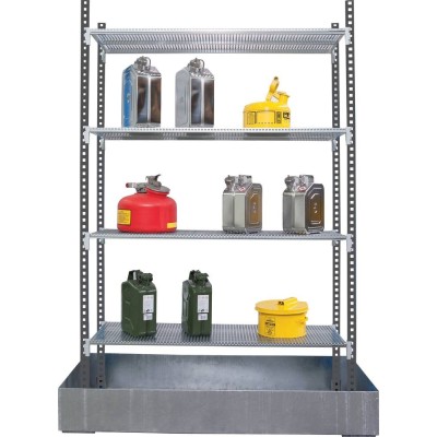 ETAGERE GRAND MODELE AVEC BAC DE RETENTION GALVA 179L