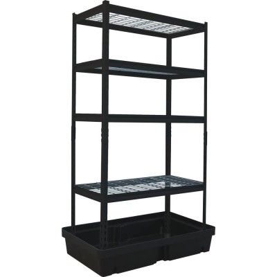 ETAGERE (09077) + BAC DE RETENTION 100X60X180CM