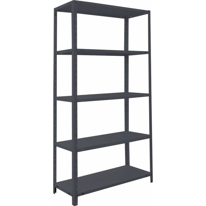5 ETAGERES 40KG P/ETAGERE-MODELE A VISSER-ACIER