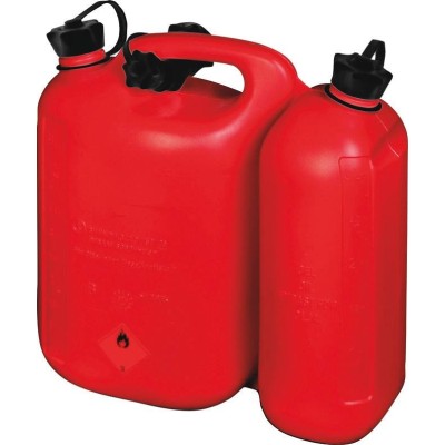 JERRICAN DOUBLE 5.5L+3L, ROUGE