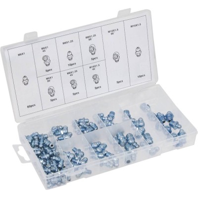ASSORTIMENT 110 PCS GRAISSEURS HYDRAULIQUES