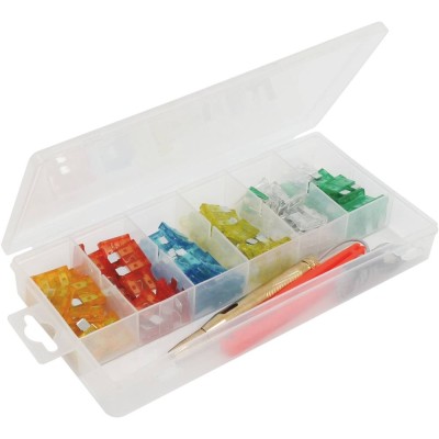 ASSORTIMENT 90 FUSIBLES + 1 TESTEUR + 1 PINCE