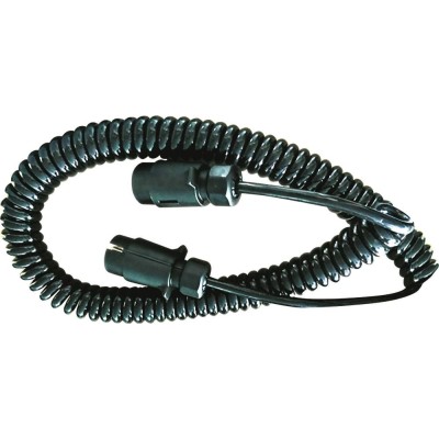 RALLONGE SPIRALE 7.5M MALE/MALE 7x0.75mm2 /coque
