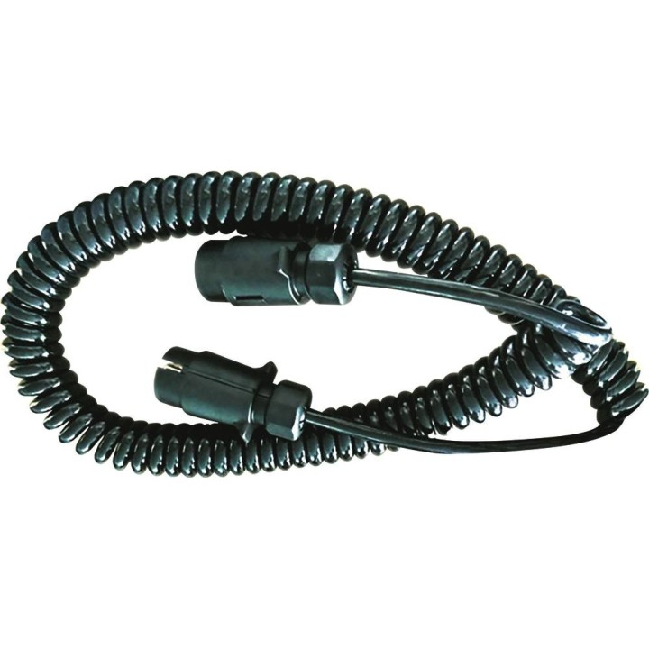 RALLONGE SPIRALE 7.5M MALE/MALE 7x0.75mm2 /coque