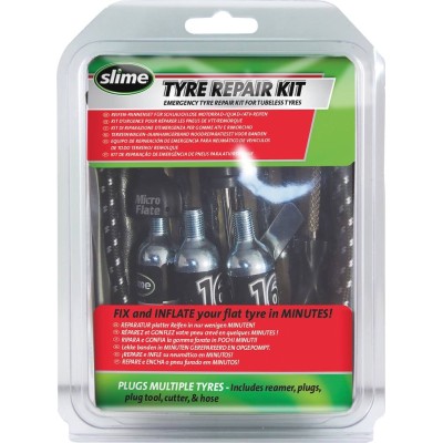 KIT DE REPARATION TUBELESS AVEC CARTOUCHES CO2