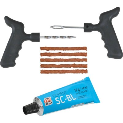 KIT DE REPARATION POUR PNEUS TUBELESS- 8 PCS