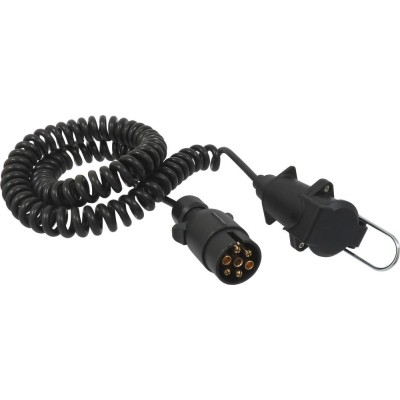 RALLONGE SPIRALE 5M 7PLOTS MALE-MAL/COQUE