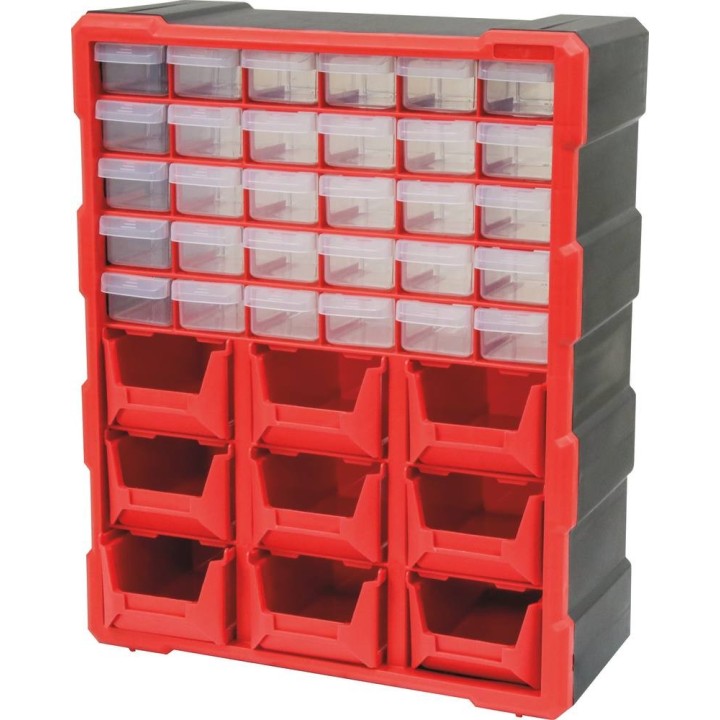 CASIER DE RANGEMENT 47X38X16CM 39 COMPARTIMENTS