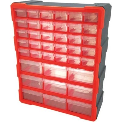 CASIER DE RANGEMENT 0.38X0.16X0.47ML 39 COMPARTIMENTS