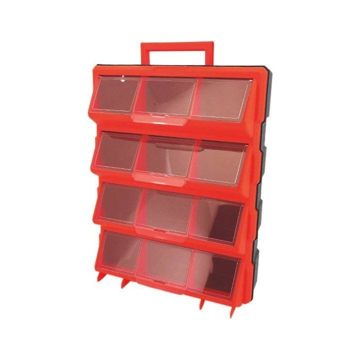 CASIER DE RANGEMENT 47X36X13CM 12 COMPARTIMENTS