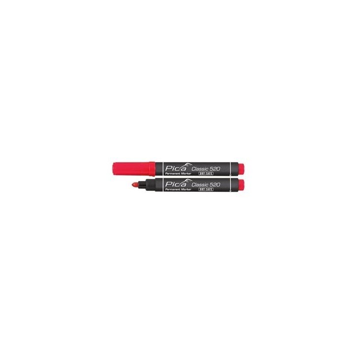 MARQUEUR PERMANENT OGIVE ROUGE 1-4MM