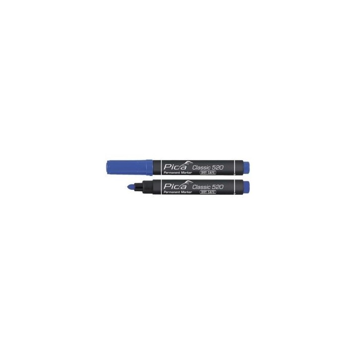 MARQUEUR PERMANENT OGIVE BLEU 1-4MM