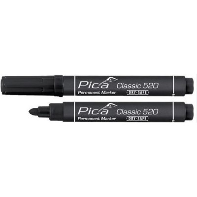 MARQUEUR PERMANENT OGIVE NOIR 1-4MM
