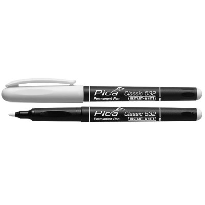 FEUTRE PERMANENT BLANC 1-2MM