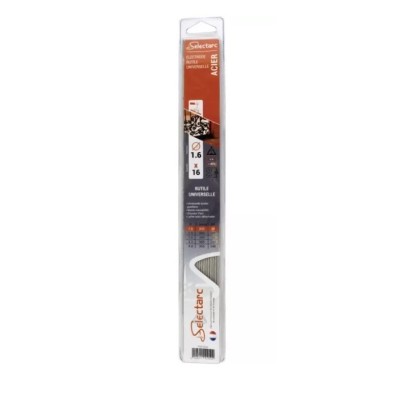 ELECTRODE RUTILE ACIER SELECTARC 1,6X300MM (16PCS)