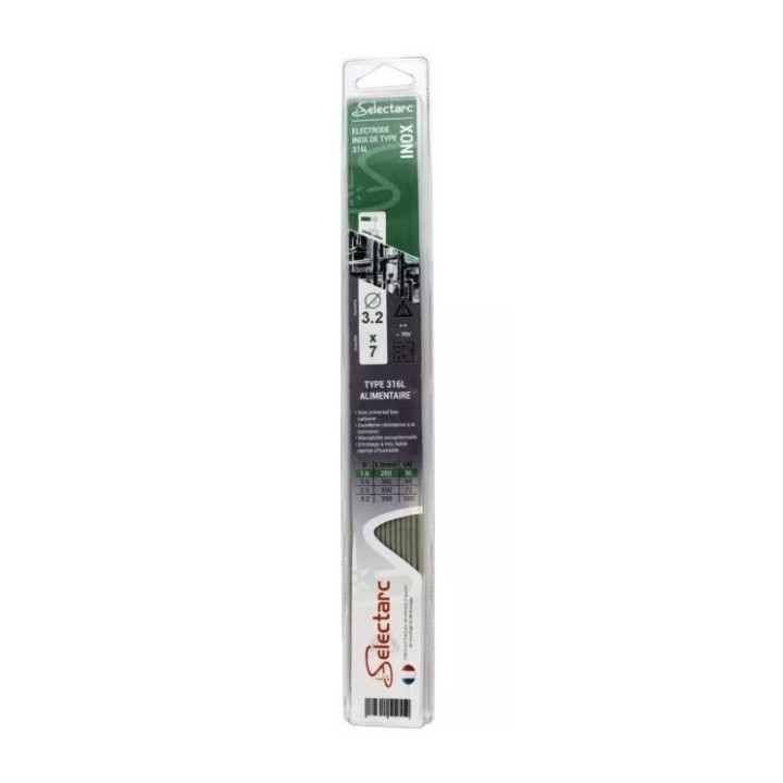 ELECTRODE INOX SELECTARC 3,2X350MM (7PCS)