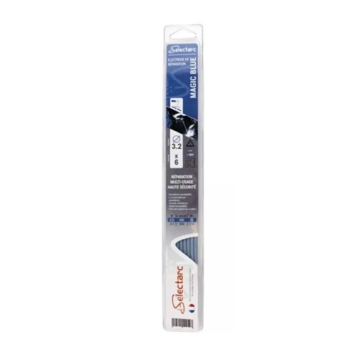 ELECTRODE MULTI-USAGE HAUTE SECURITÉ SELECTARC MAGIC BLUE 3,2X350MM (6PCS)