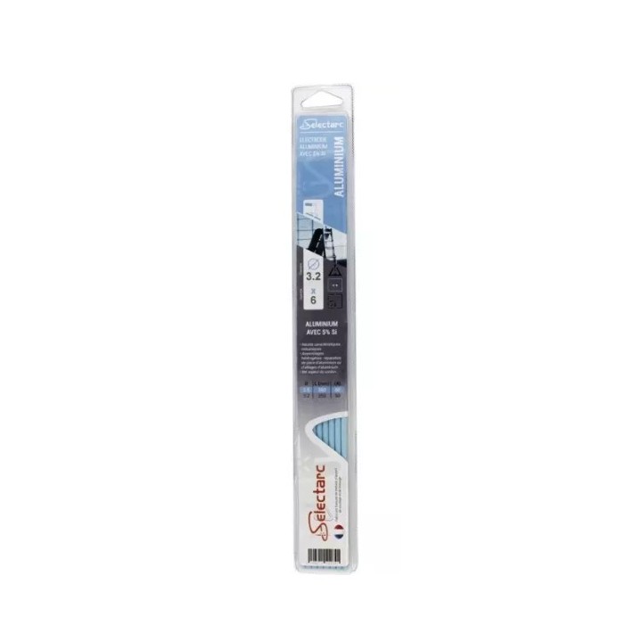 ELECTRODE ALUMINIUM SELECTARC 3,2X350MM (5PCS)