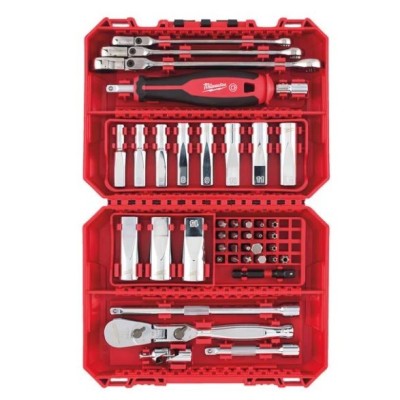 SET DE CLIQUET ¼, CLÉS MIXTES & DOUILLES LONGUES 42 PCS