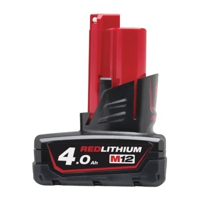 M12 B4 - 12V 4Ah Red Lithium - système M12
