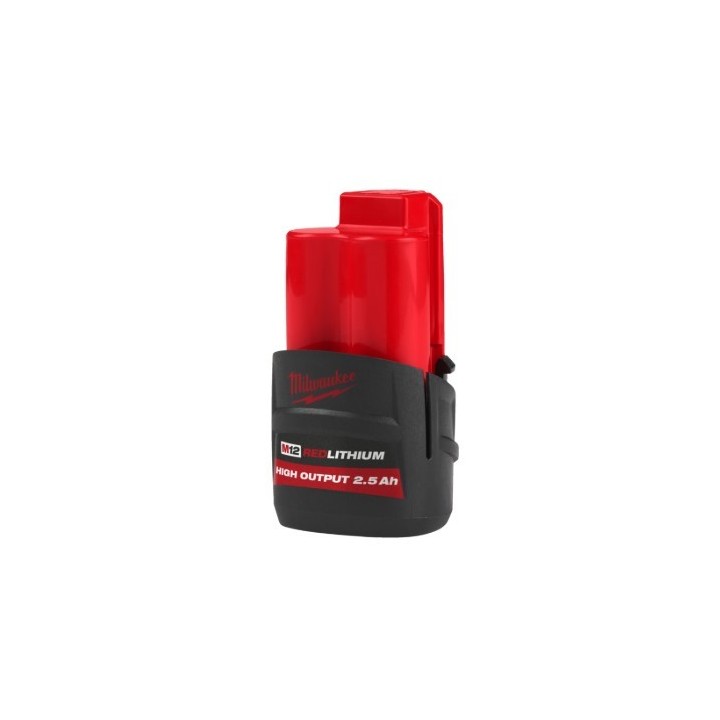 M12 HB2,5 - 12V 2,5Ah Red Lithium High Output - système M12