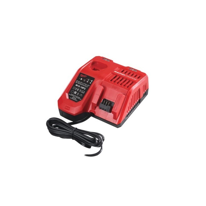 M12-18FC - Chargeur Rapide 12V-14,4V, 18V, système M12 à M18