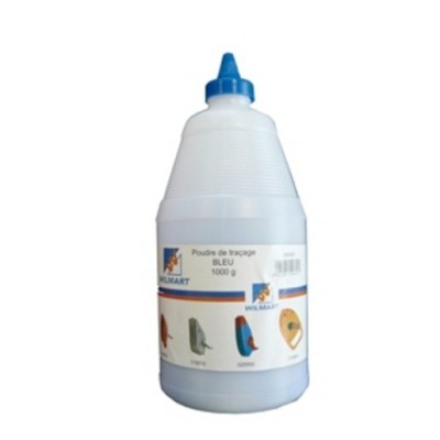 POUDRE A TRACER 1KG BLEUE