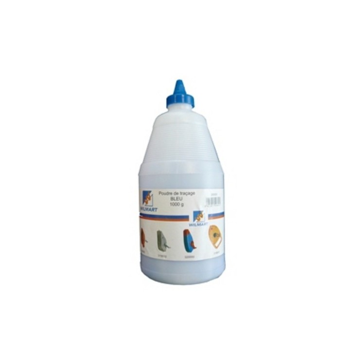 POUDRE A TRACER 1KG BLEUE
