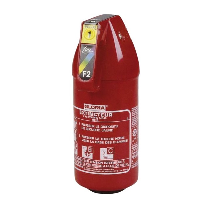 EXTINCTEUR A POUDRE ABC