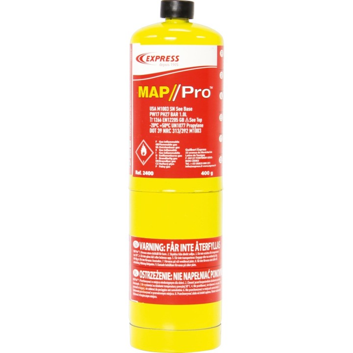 CARTOUCHE DE GAZ MAP//PRO 2400