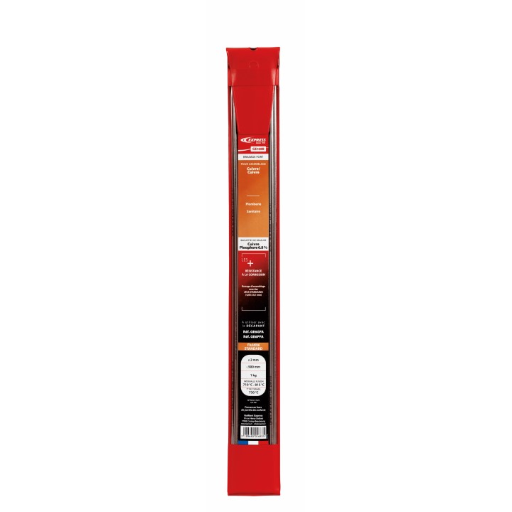 BRASURE CUIVRE PHOSPHORE 6,8% 2X500MM (1KG)