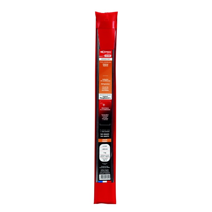 BRASURE CUIVRE PHOSPHORE 8% 2X500MM (1KG)