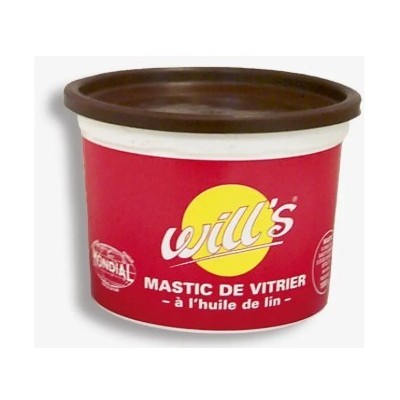 MASTIC DE VITRIER MONDIAL POT DE 1KG NATUREL