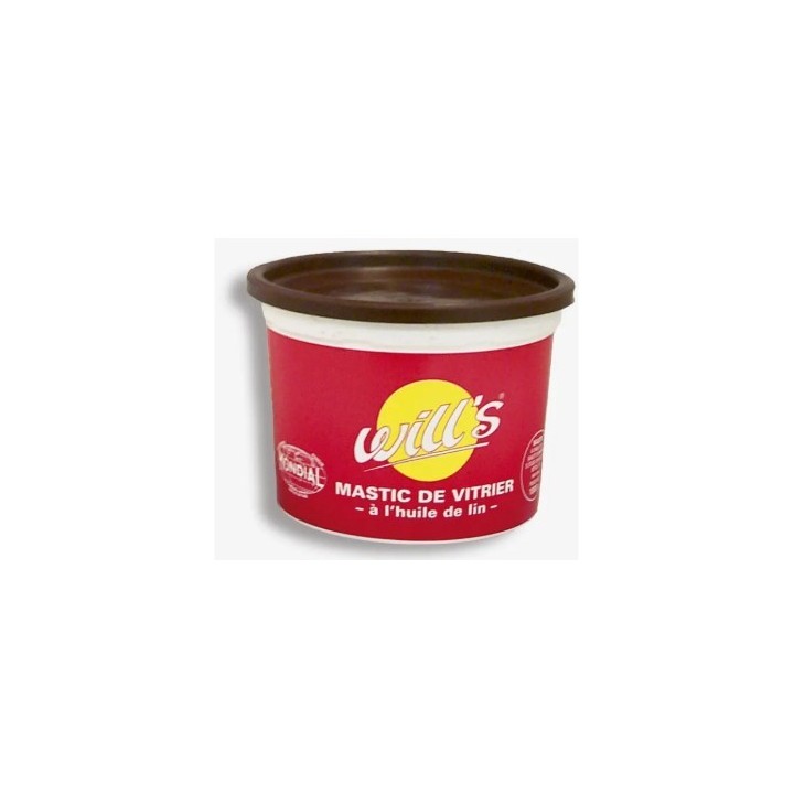 MASTIC DE VITRIER MONDIAL POT DE 1KG NATUREL