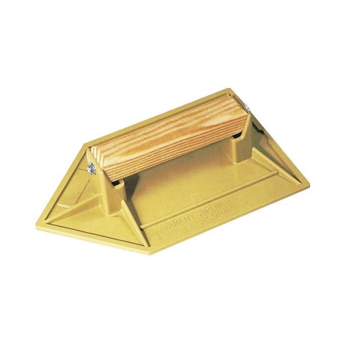 TALOCHE ABS JAUNE POINTUE 27 X 18 CM