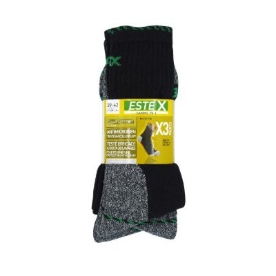 CHAUSSETTE "ETE" SAFETY WORK T39-42 LOT DE 3 PAIRES