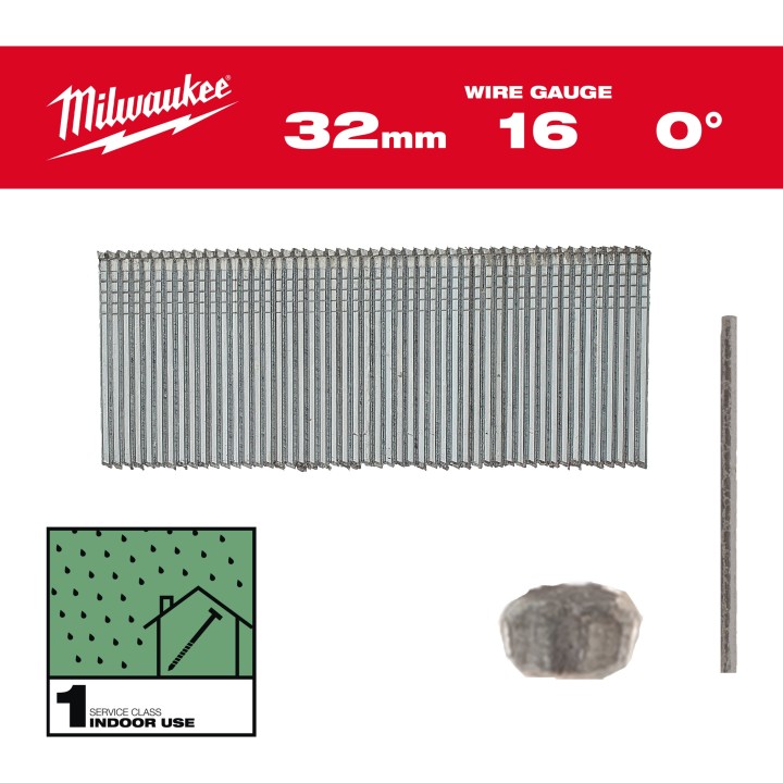 BOITE DE 5000 CLOUS GAUGE 16 GALVA 25 MM (X1)