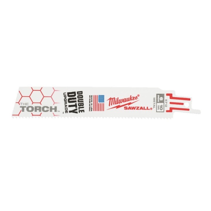 LAME SCIE SABRE TORCH 150 MM (X5)