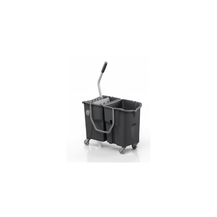 Seau CLEVY 2X15L à presser + vidange