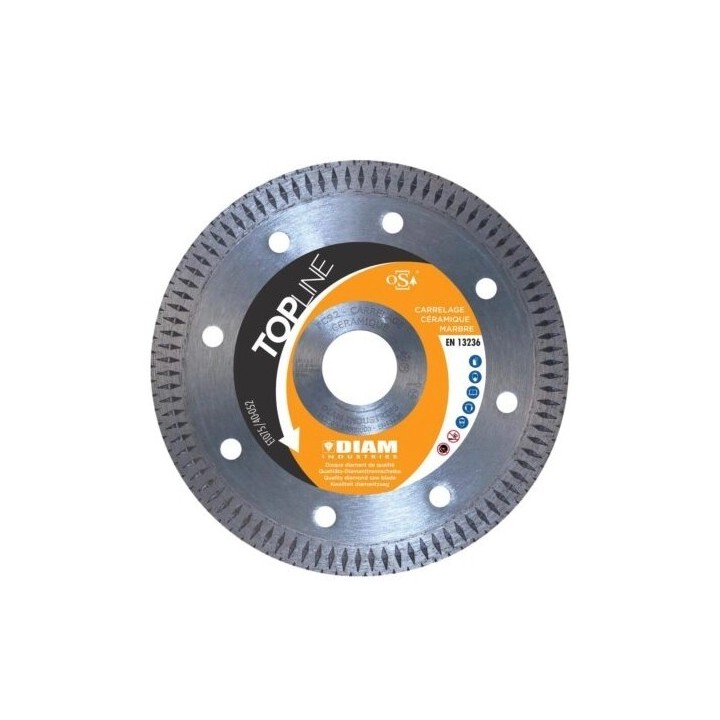 DISQUE DIAMANT Ø125/22,23 CARRELAGE HG