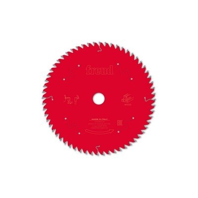 Lame scie circulaire portative filaire/sans fil D182 1,7/1,3 AL19,05 Z60 BA 15°