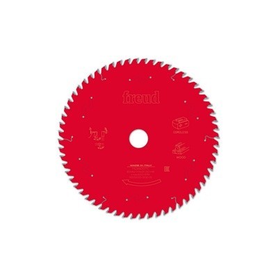 Lame pour scie circulaire portative sans fil D254 2,1/1,6 AL30 Z60 BA 15°