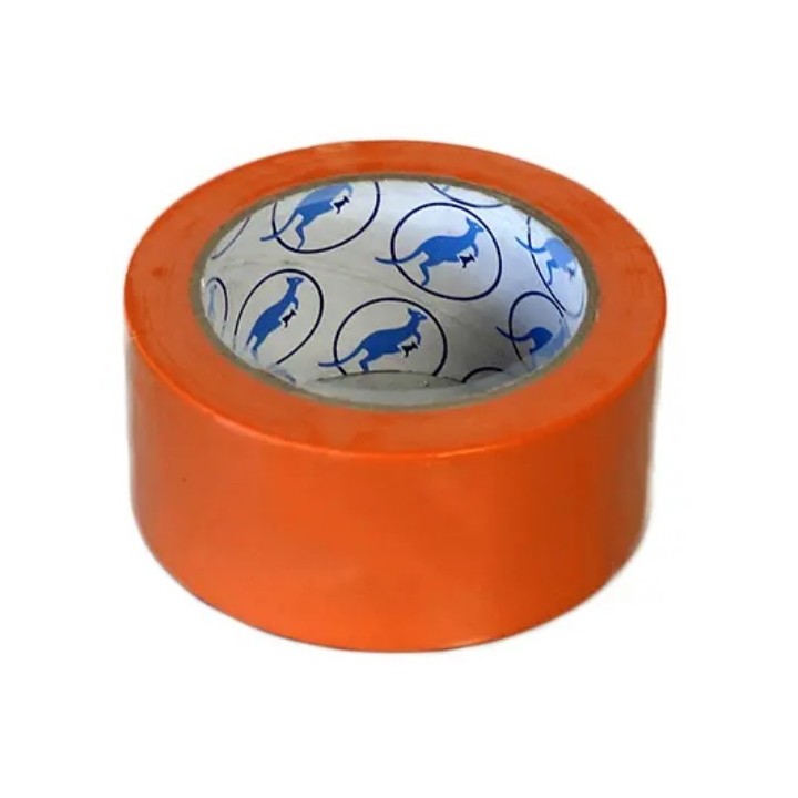 ADHESIF PVC ORANGE 75MMX33M