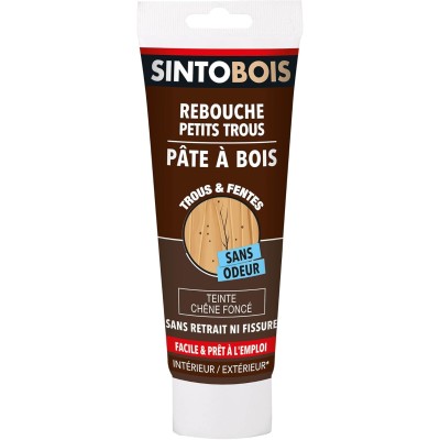 PATE A BOIS A L'EAU CHENE FONCE TUBE 250 GR